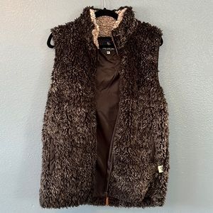 Simply southern faux fur vest